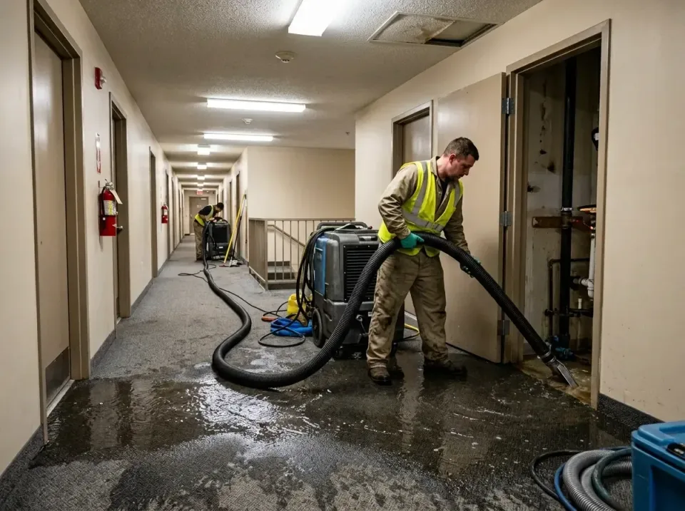 multi-unit-apartment-hallway-f-005 — frequently asked questions, Emergency Burst Pipe Water Extraction & Removal in McLean,…